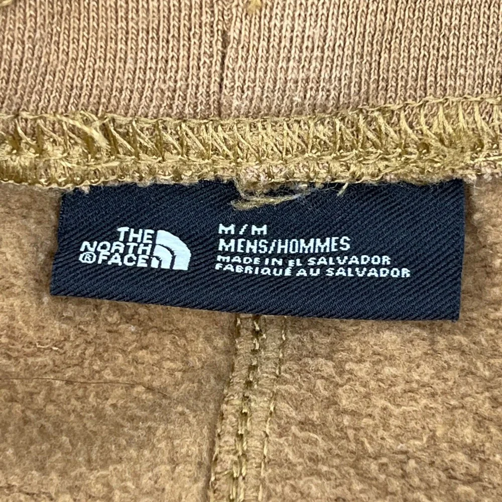 The North Face Mens Heritage Patch Joggers Brown Fleece Sweatpants Medium